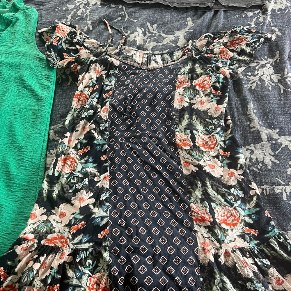 Floral Patterned Women's Summer Dress